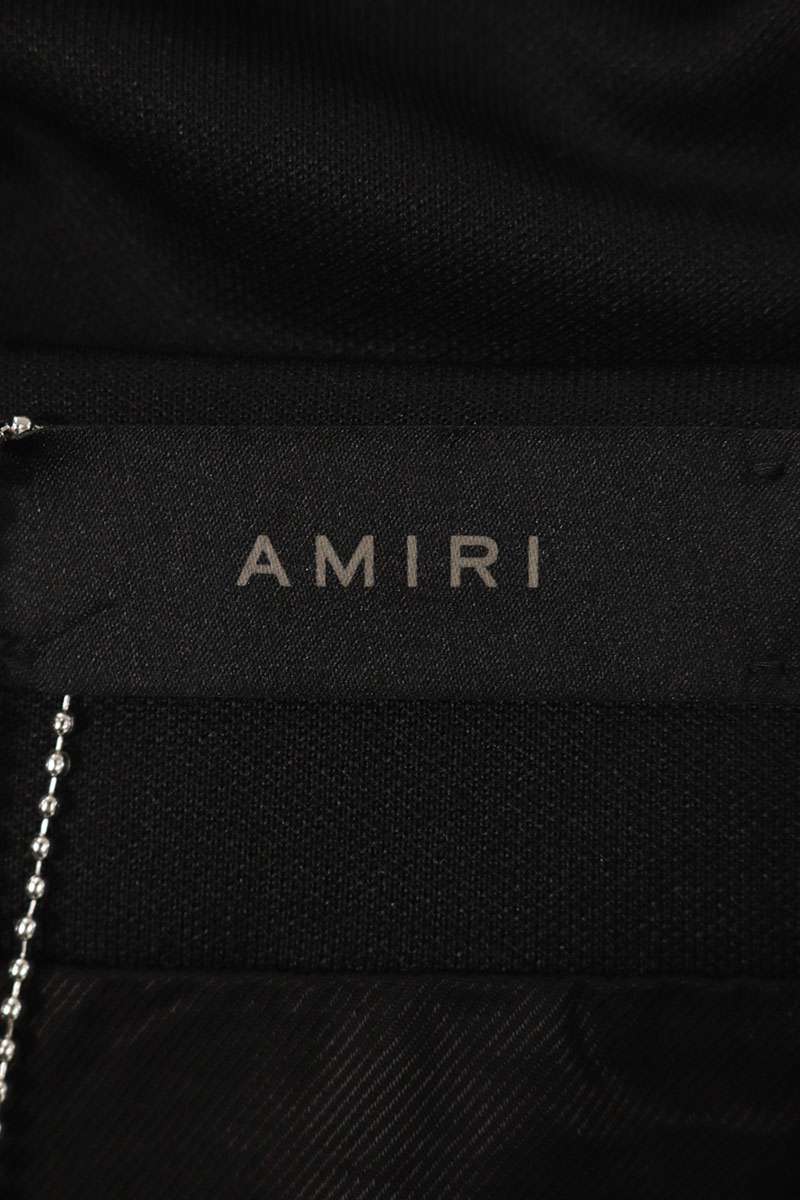 AMIRI MA Track Jacket Blouson Black Poly/Cotton Size S