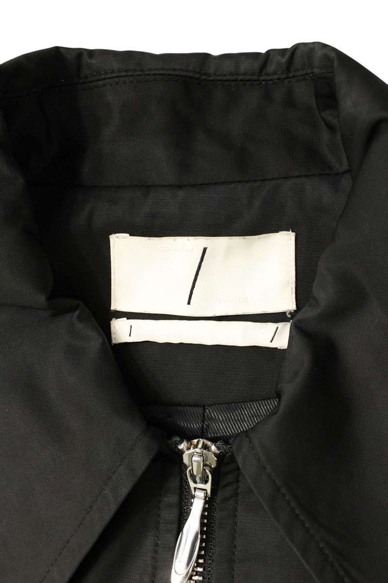 COMMON DIVISOR Black Double Zip Blouson Size S