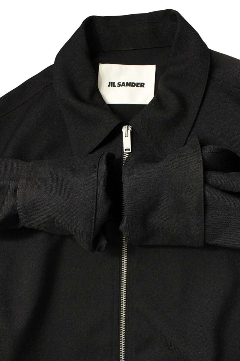 Jil Sander 23SS J70001 Zip Up Blouson Black Size 41