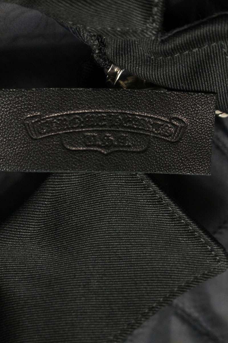 Chrome Hearts Chomper Patch Nylon Quilted Blouson Size M