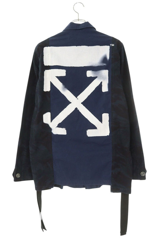 OFF-WHITE Back Logo Camo Sleeve Military Blouson Size XS
