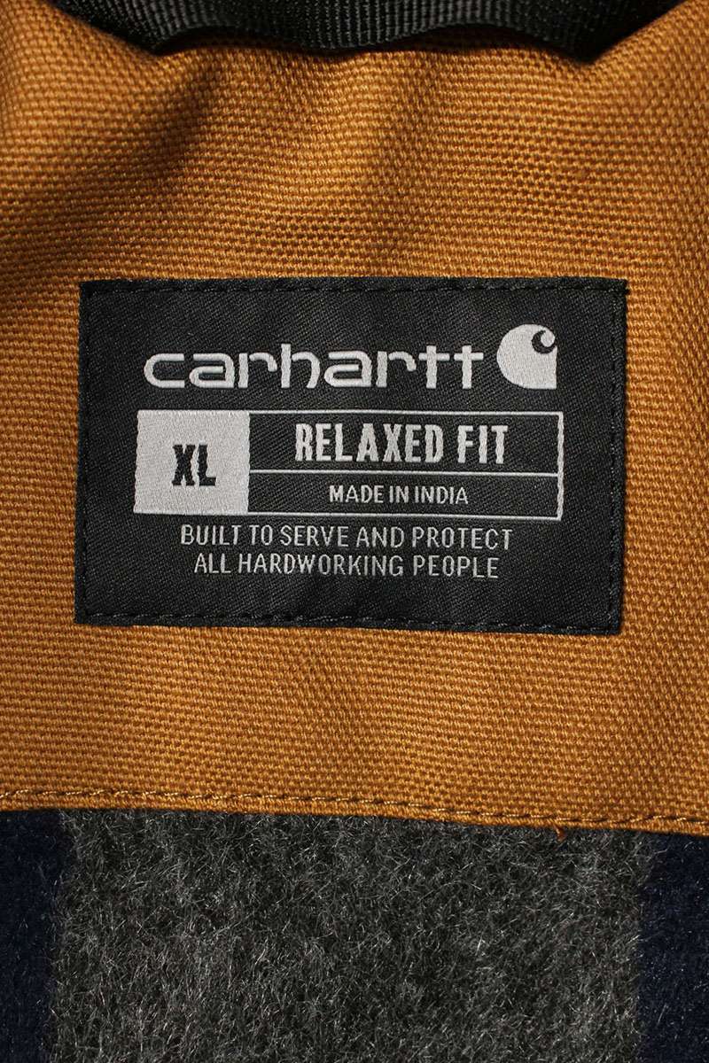 Carhartt Duck Blanket Lined Detroit Jacket Brown Size XL