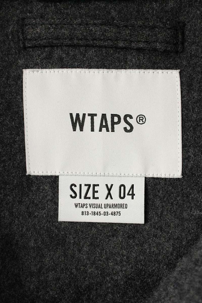 WTAPS 21AW Double Face Melton Overshirt Blouson Size XL