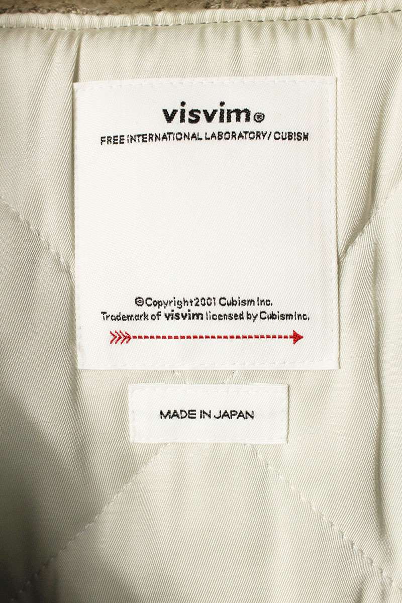 VISVIM Mackenzie Zip-Up Blouson Gray Size L