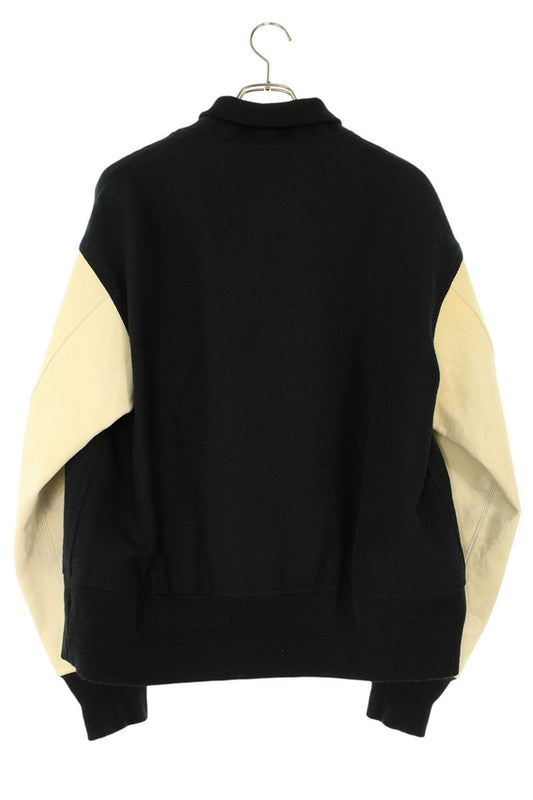 VISVIM 22AW Leather Sleeve Varsity Jacket Multi Size L