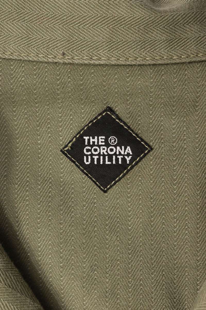 THE CORONA UTILITY N-3 Cotton Work Jacket Khaki Size L