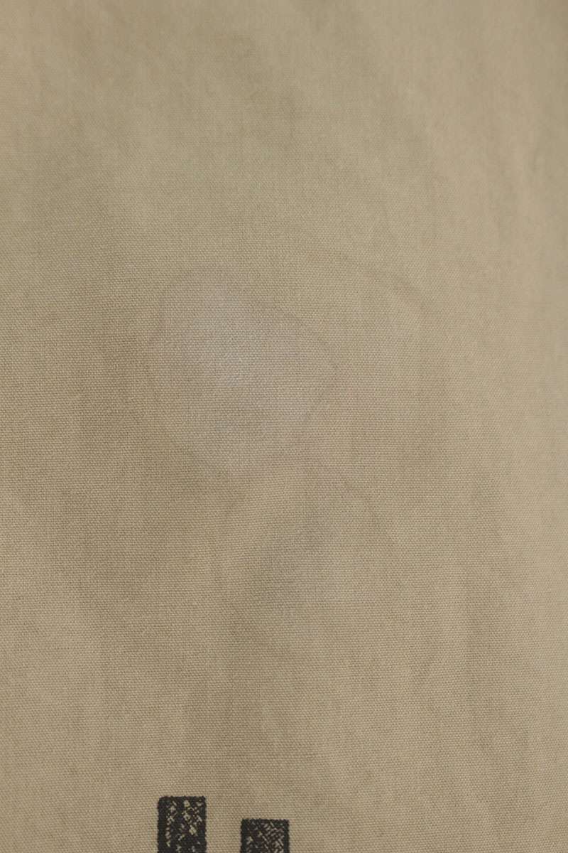 ACNE STUDIOS Beige Back Logo Vintage Nylon Blouson Size S