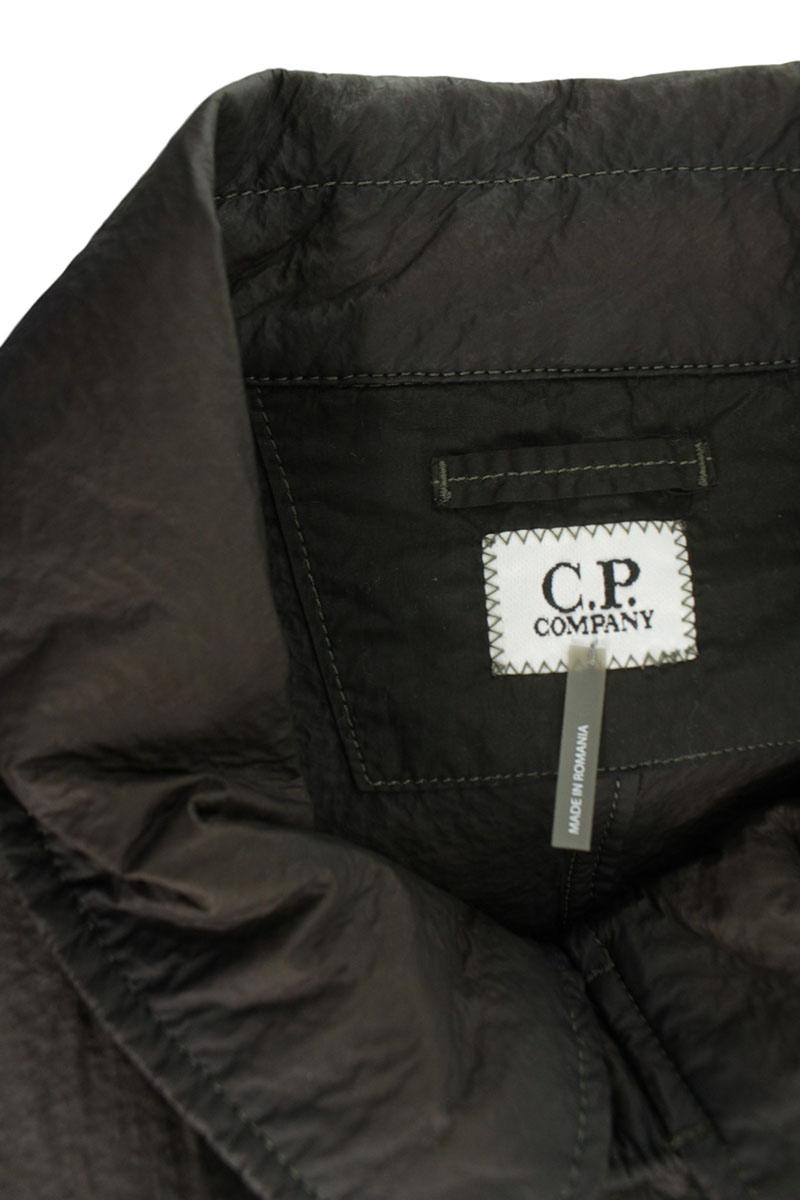 C.P.COMPANY Felted Nylon Short Jacket Olive Size L