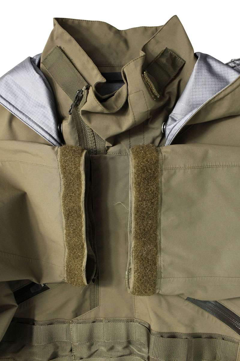 ACRONYM Interops Jacket Removable Hood Khaki Size M