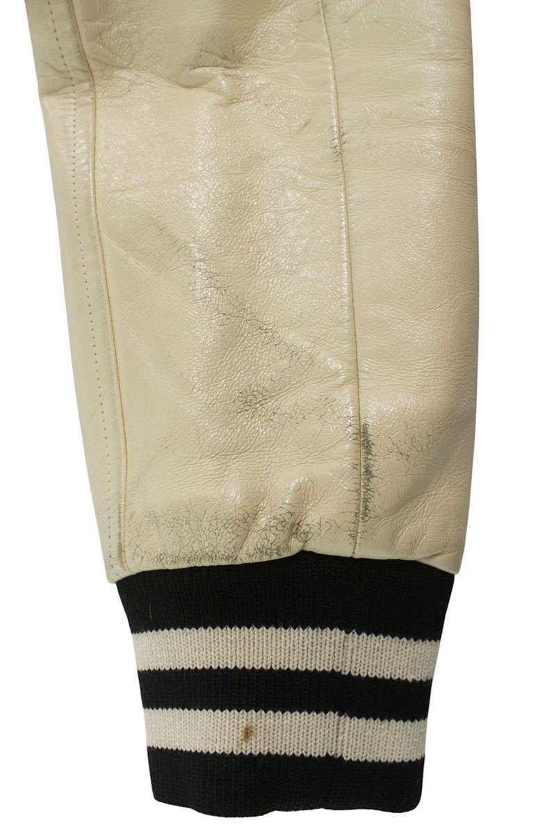 CELINE C Logo Teddy Blouson Black/White Size M