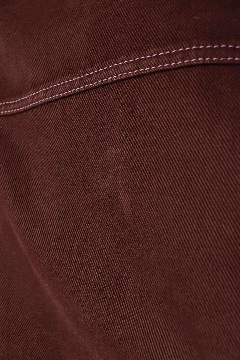 ACNE STUDIOS Cotton Twill Jacket Brown Size M