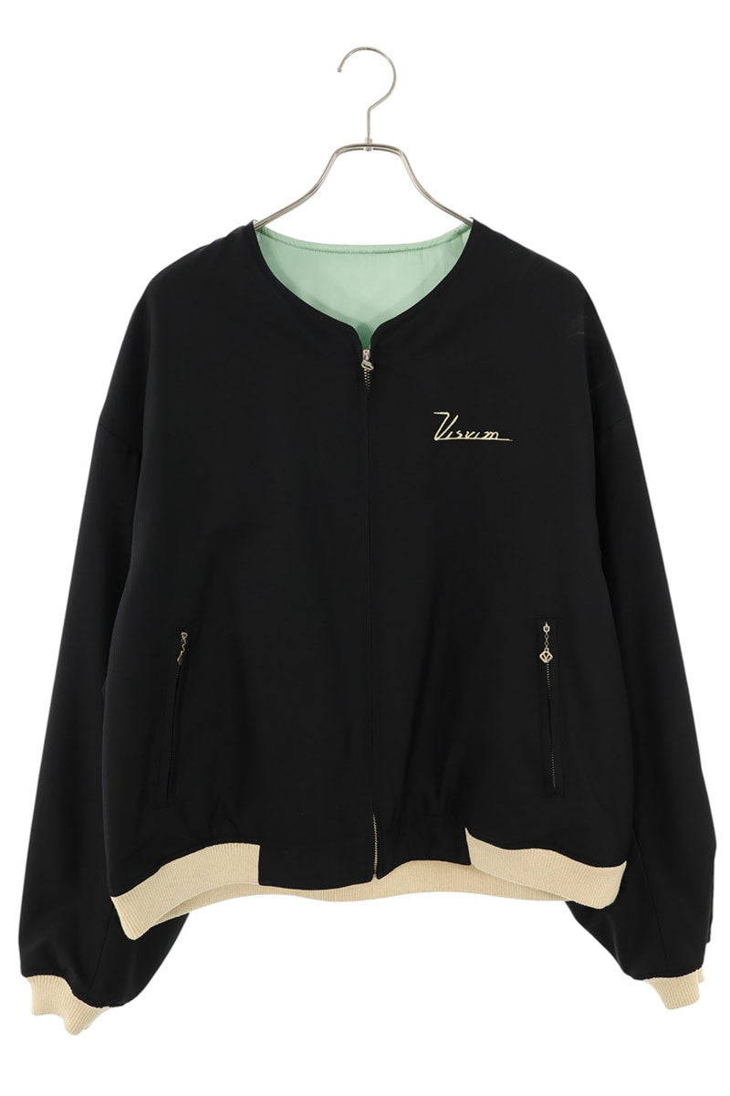 VISVIM 25SS Reversible Jacket Green Black Size XL