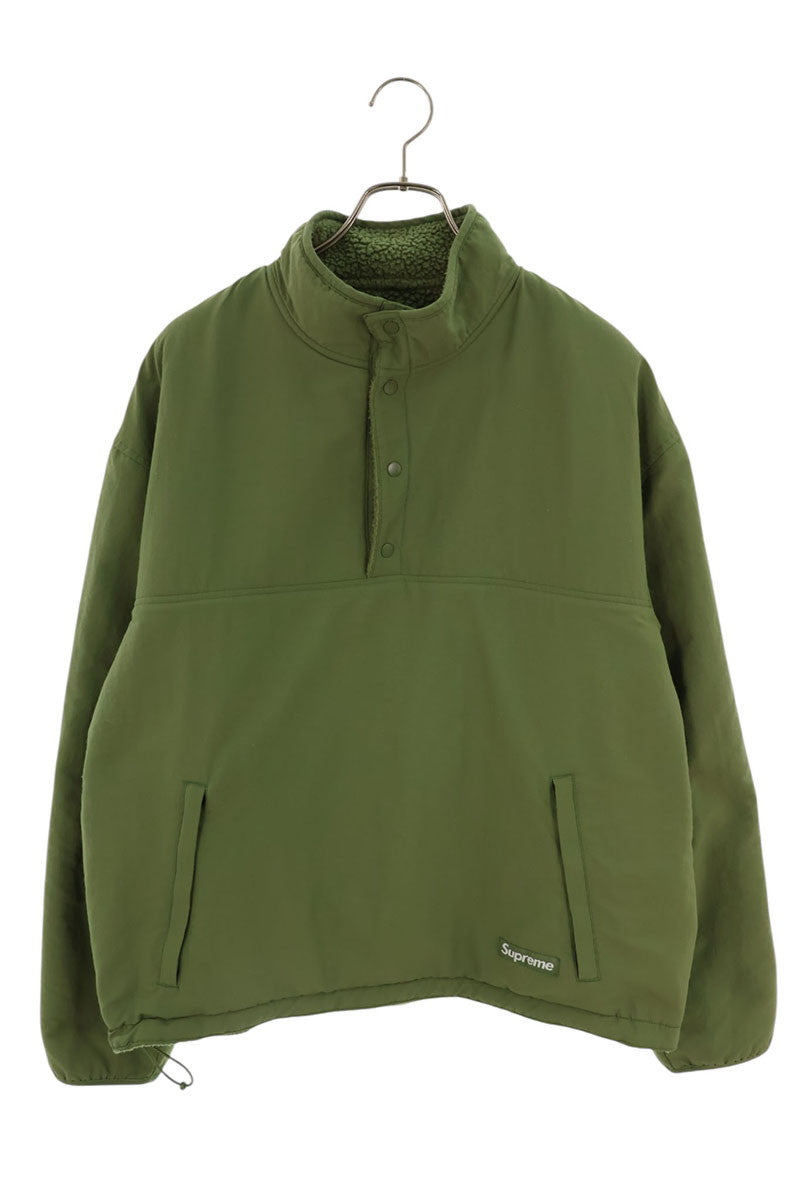 SUPREME Polartec Reversible Fleece Pullover Khaki Size L