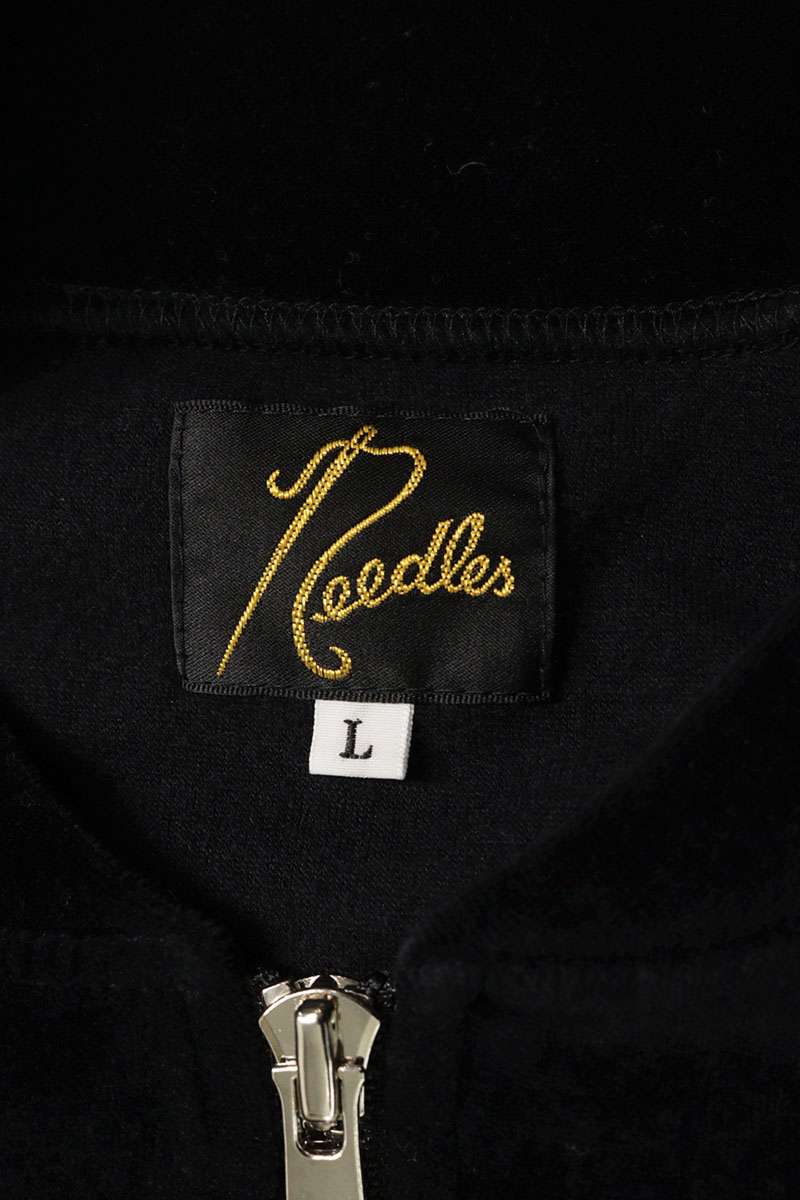 BREATH x Needles Side Line Velour Track Jacket Black Size L