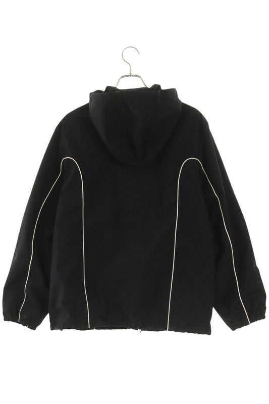 DIESEL Hooded Nylon Blouson Black Size S