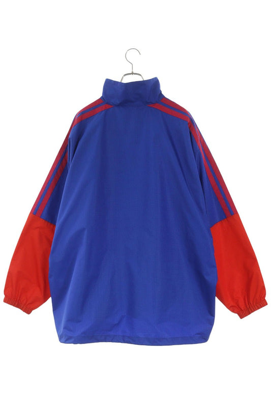 BALENCIAGA Polyester Logo Zip-Up Blouson Multi Size XXL