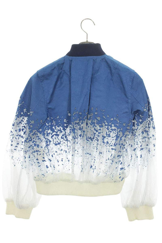 ANREALAGE Transparent Panel Blouson Blue/White Size 38