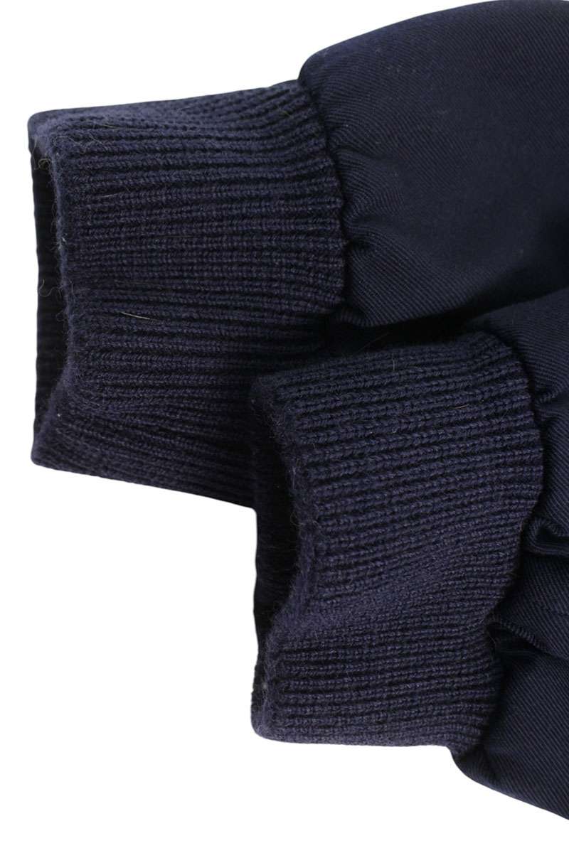 CELINE C Logo Diagonal Wool Jacket Navy Size XXL