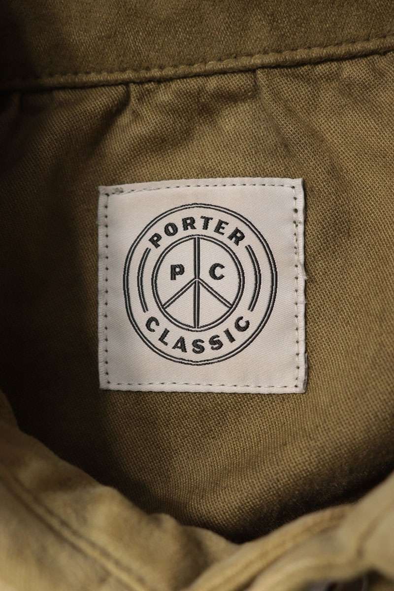 Porter Classic Moleskin Coverall Jacket Khaki Size S