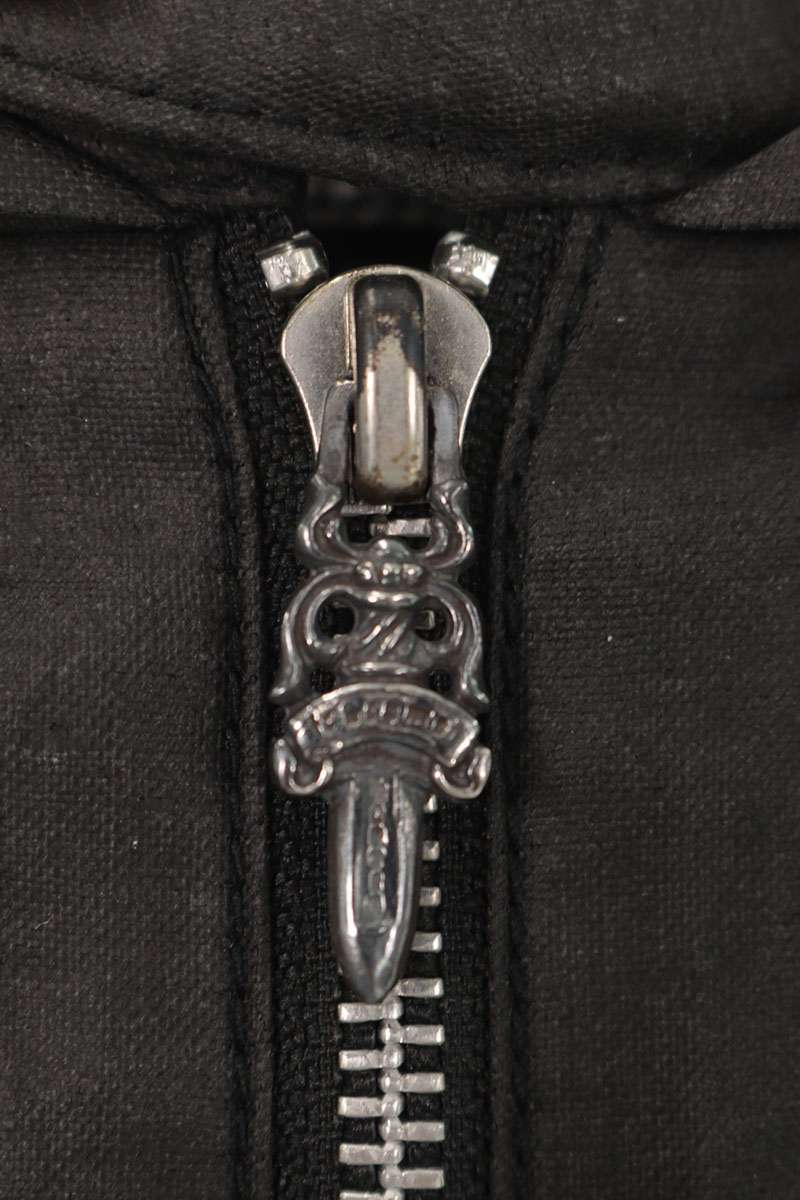 Chrome Hearts Dagger Cross Ball Double Jacket Black Size SM