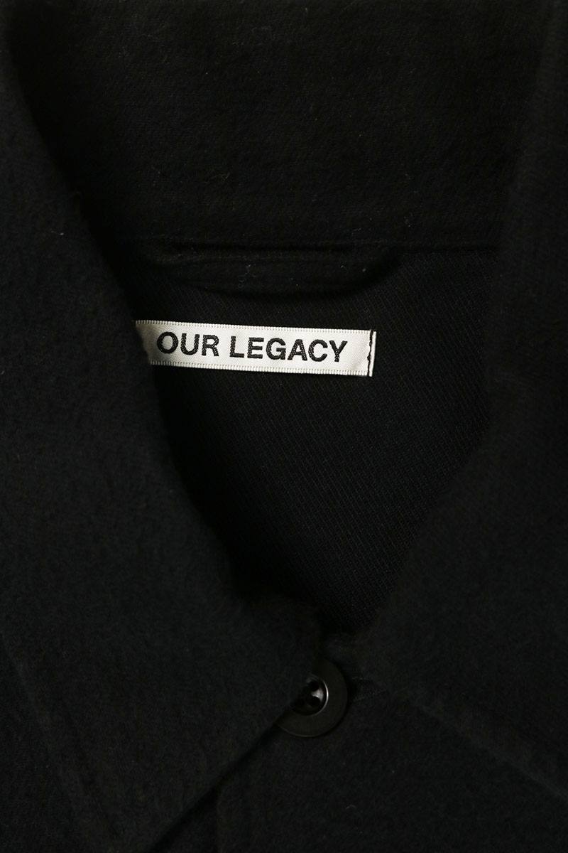 OUR LEGACY EVENING COACH JACKET Cotton Black Size 48