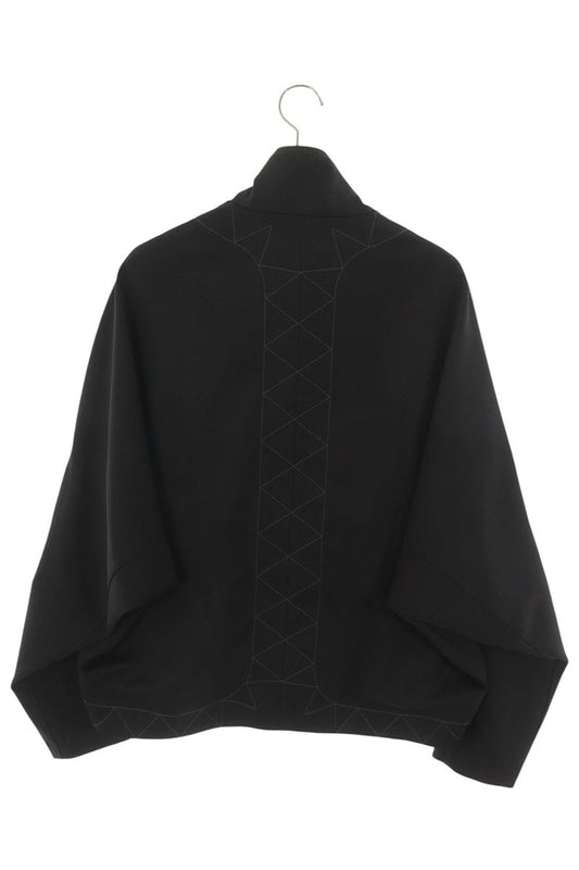 KIKO KOSTADINOV Virgin Wool Zip-Up Jacket Black Size 44