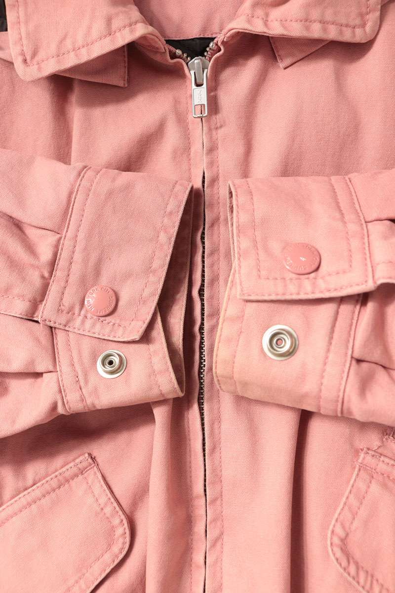 SUPREME 25AW Hooded Utility Jacket Pink Size M