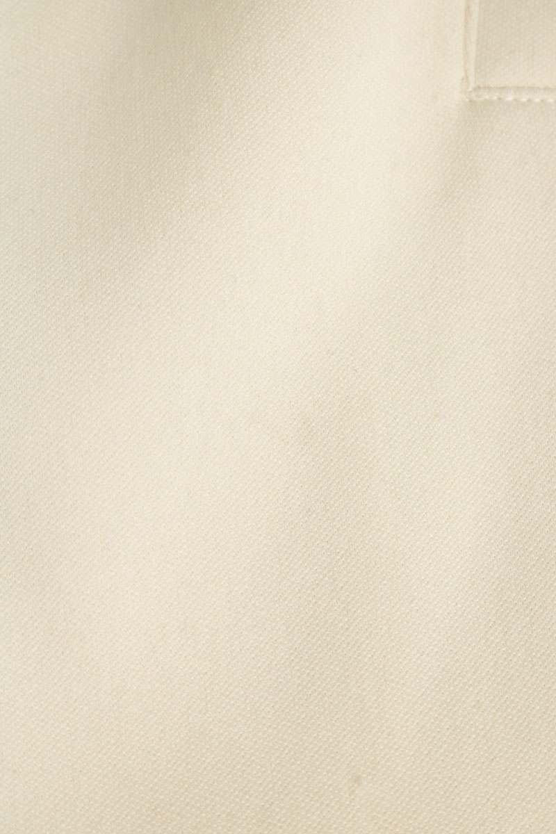 CELINE Double Face Jersey Blouson White Size L