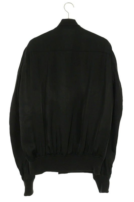 Rick Owens Flight Bomber Jacket Black White Size 50