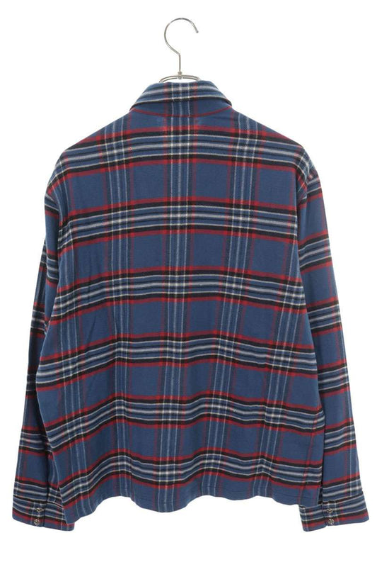 Chrome Hearts Work Dog Flannel Check Shirt Jacket Size M