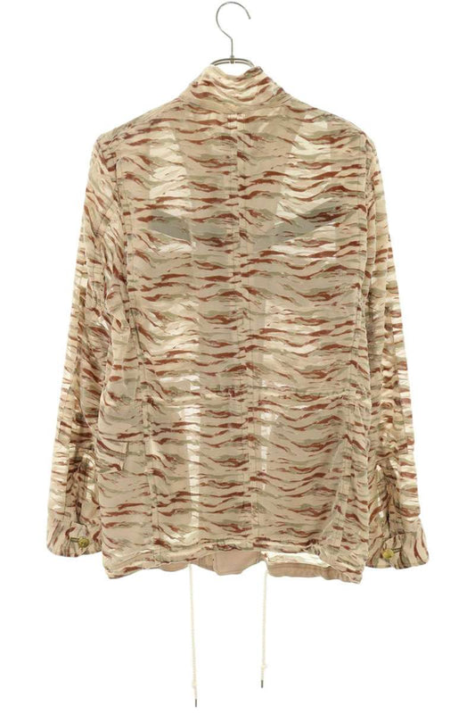 BED J.W FORD 24SS Velvet Military Jacket Beige Size 0