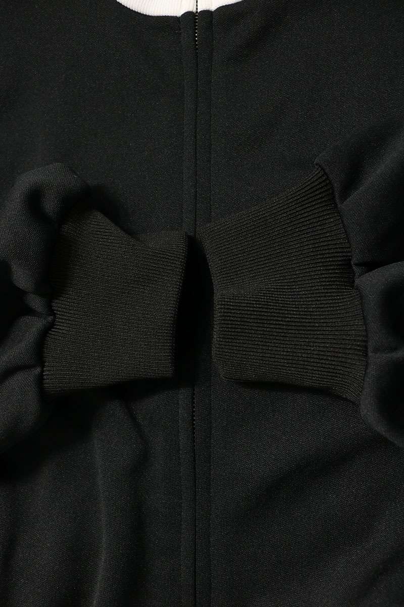 CELINE Triomphe Embroidered High-Neck Jersey Jacket Size M