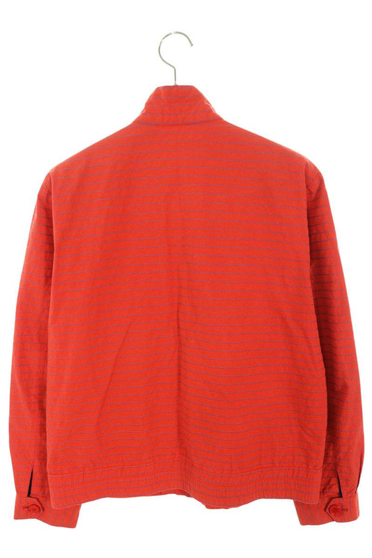 RAF SIMONS 07SS R-Embroidered Striped Jacket Red Size 46