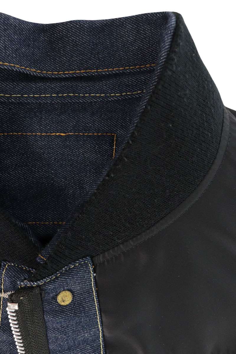LEVI'S Sacai 25SS Reversible Denim Nylon Jacket Multi Size L