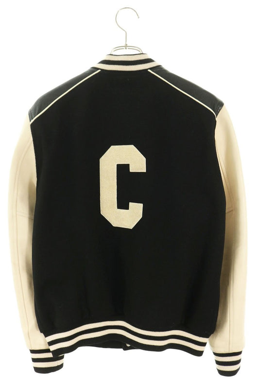 CELINE Classic Wool Teddy Jacket Black Size 44