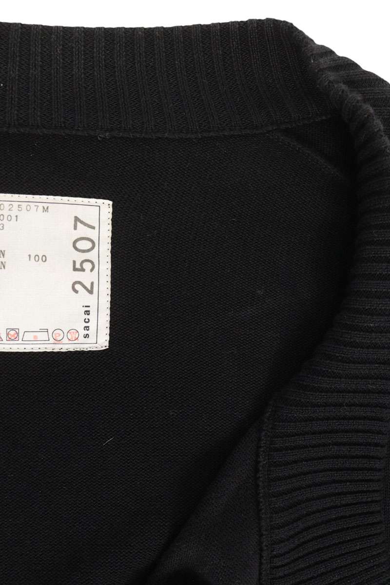 Sacai Riders Knit Blouson Jacket Size 3