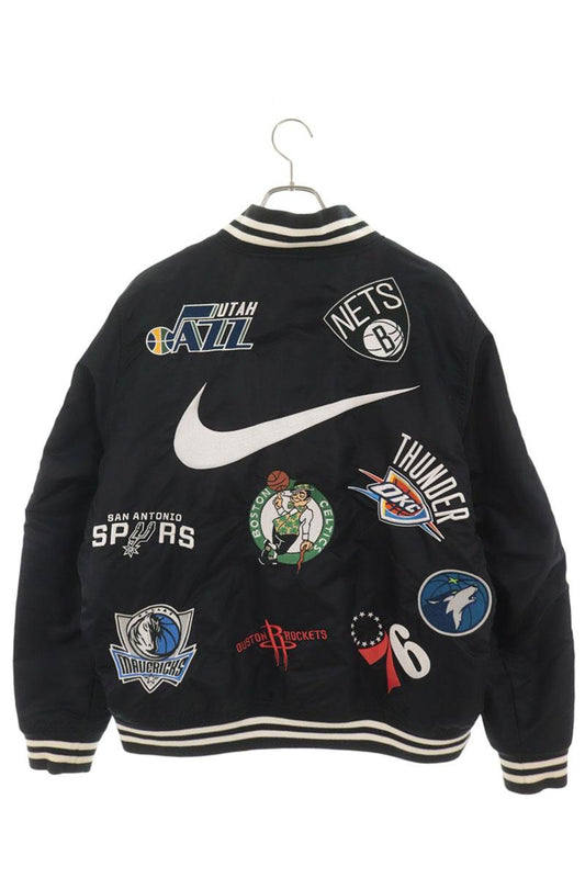SUPREME 18SS NBA Teams Warm-Up Jacket Black Size L