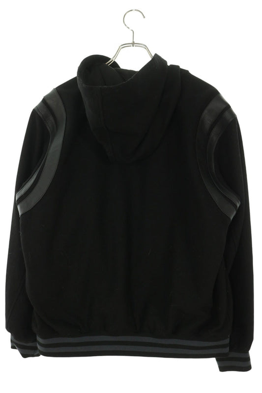 BREATH 25AW Arch Logo Hooded Wool Blend Blouson Black Size L