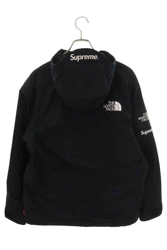 SUPREME 18AW x TNF Expedition Mountain Parka Black Blouson Size S