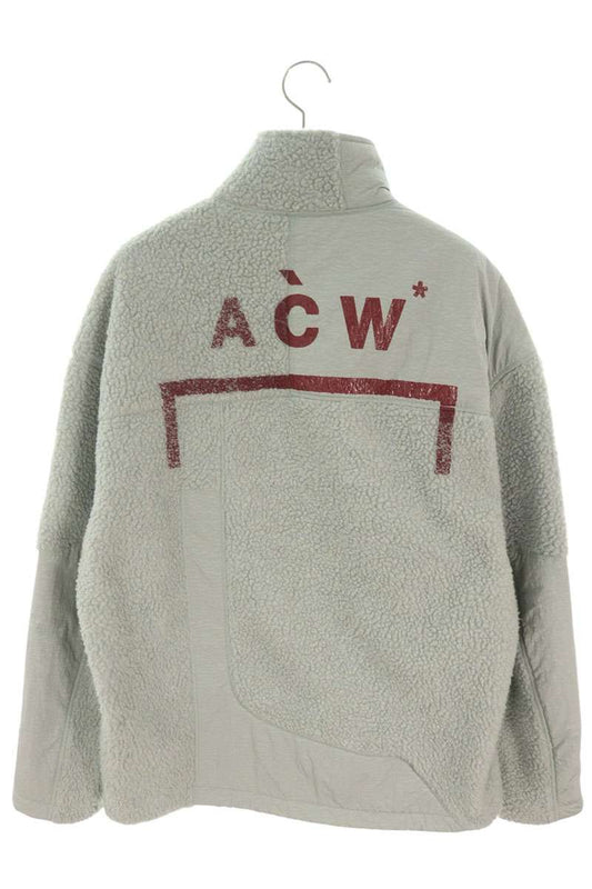 A-COLD-WALL Gray Boa Fleece Pullover Jacket Size M