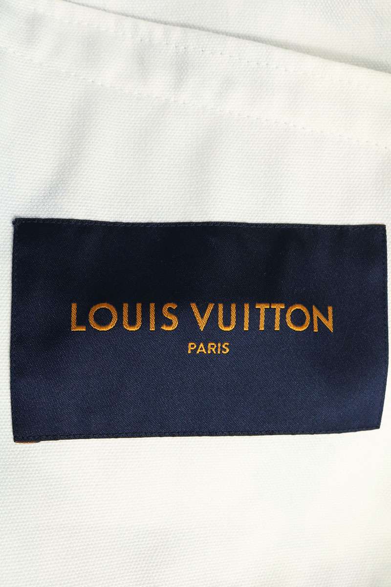LOUISVUITTON 22AW Monogram Bandana Denim Jacket Size 46