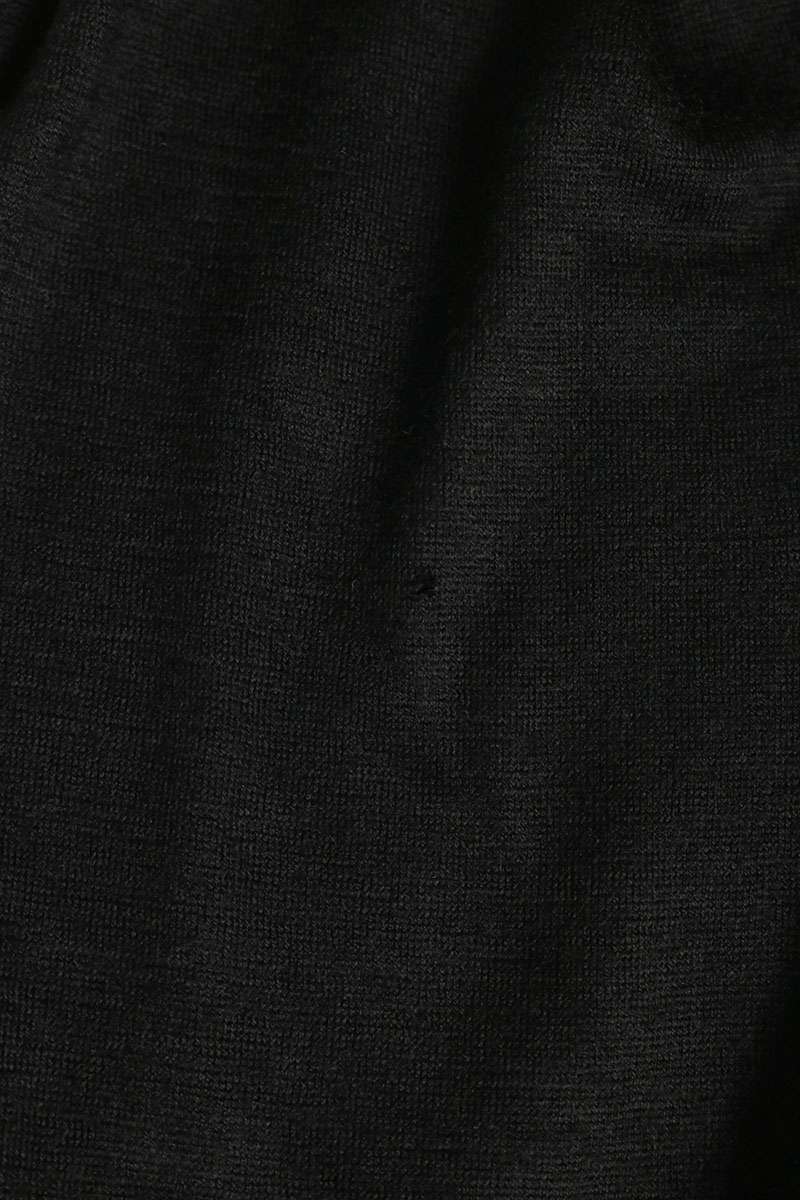 WRAPINKNOT Black Wool Zip Jacket Size 3