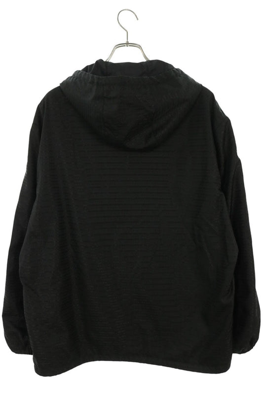 PRADA SGC057 Re-Nylon Triangle Plate Blouson Black Size XS