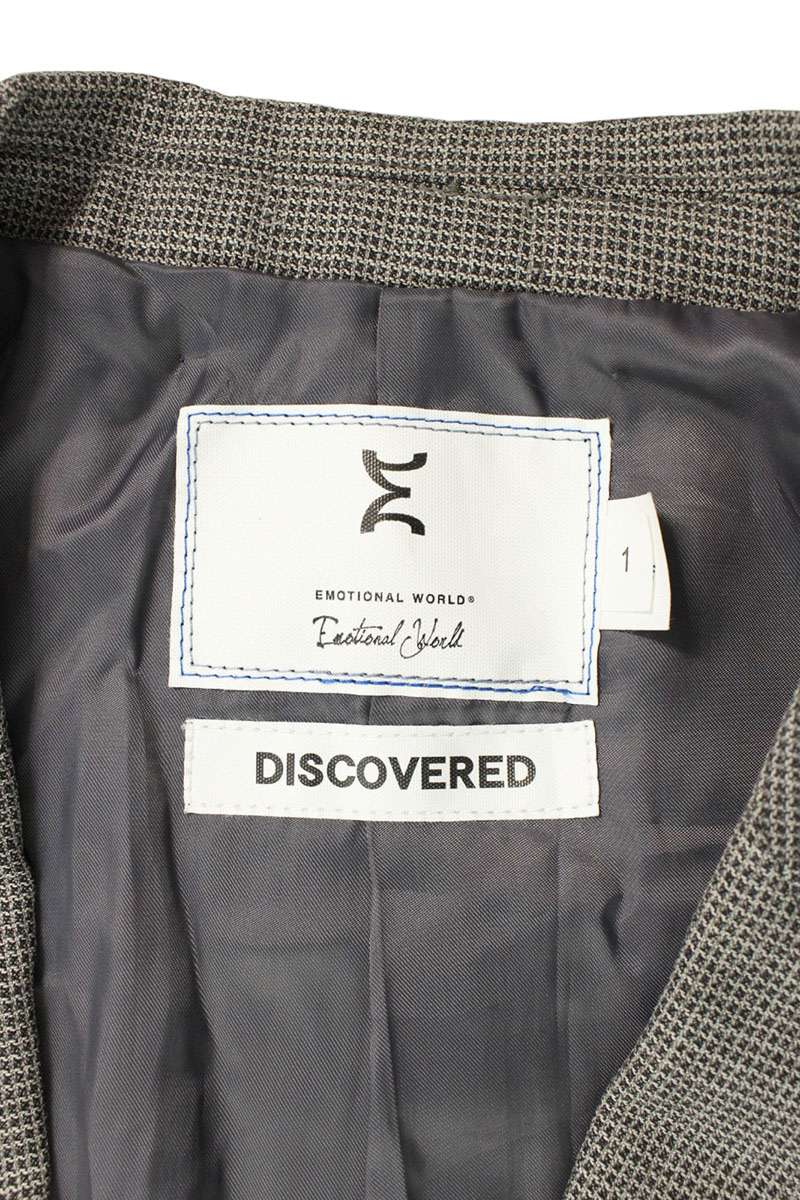 DISCOVERED 24SS Denim Remake Blazer Gray/Indigo Size S