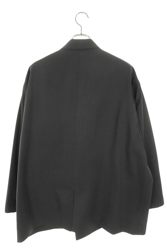 Graphpaper 23AW Wool Gabardine Double Jacket Gray Size L