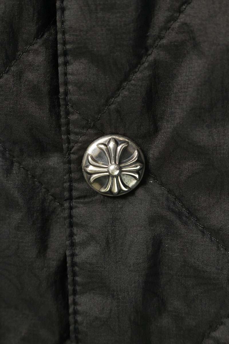 Chrome Hearts CH Logo Embroidered Quilted Nylon Size S