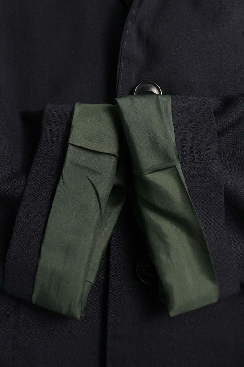 kolor 25SS Navy Wool Blend Oversized 2B Jacket Size S