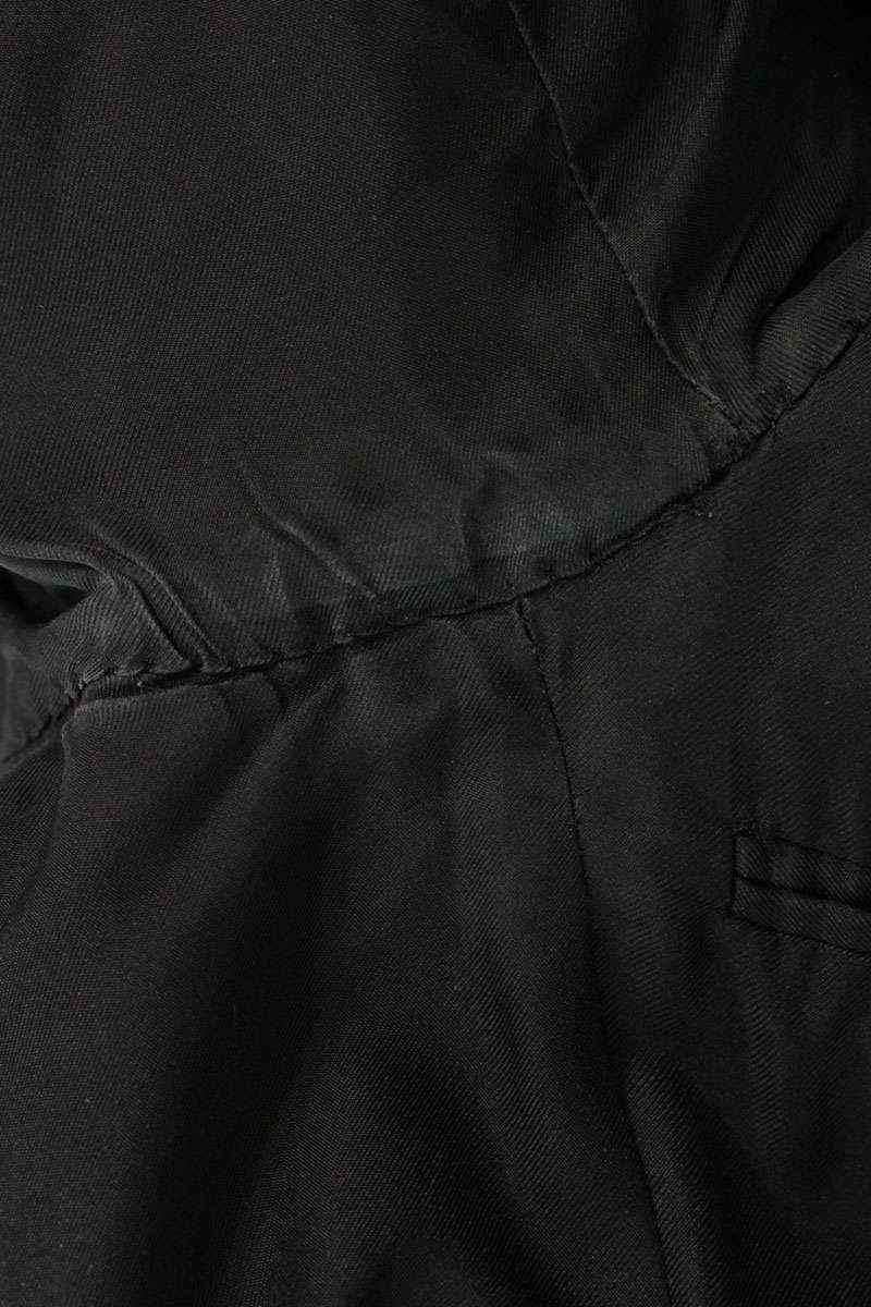 SAINT LAURENT PARIS Contrast Lapel Smoking Jacket Size S