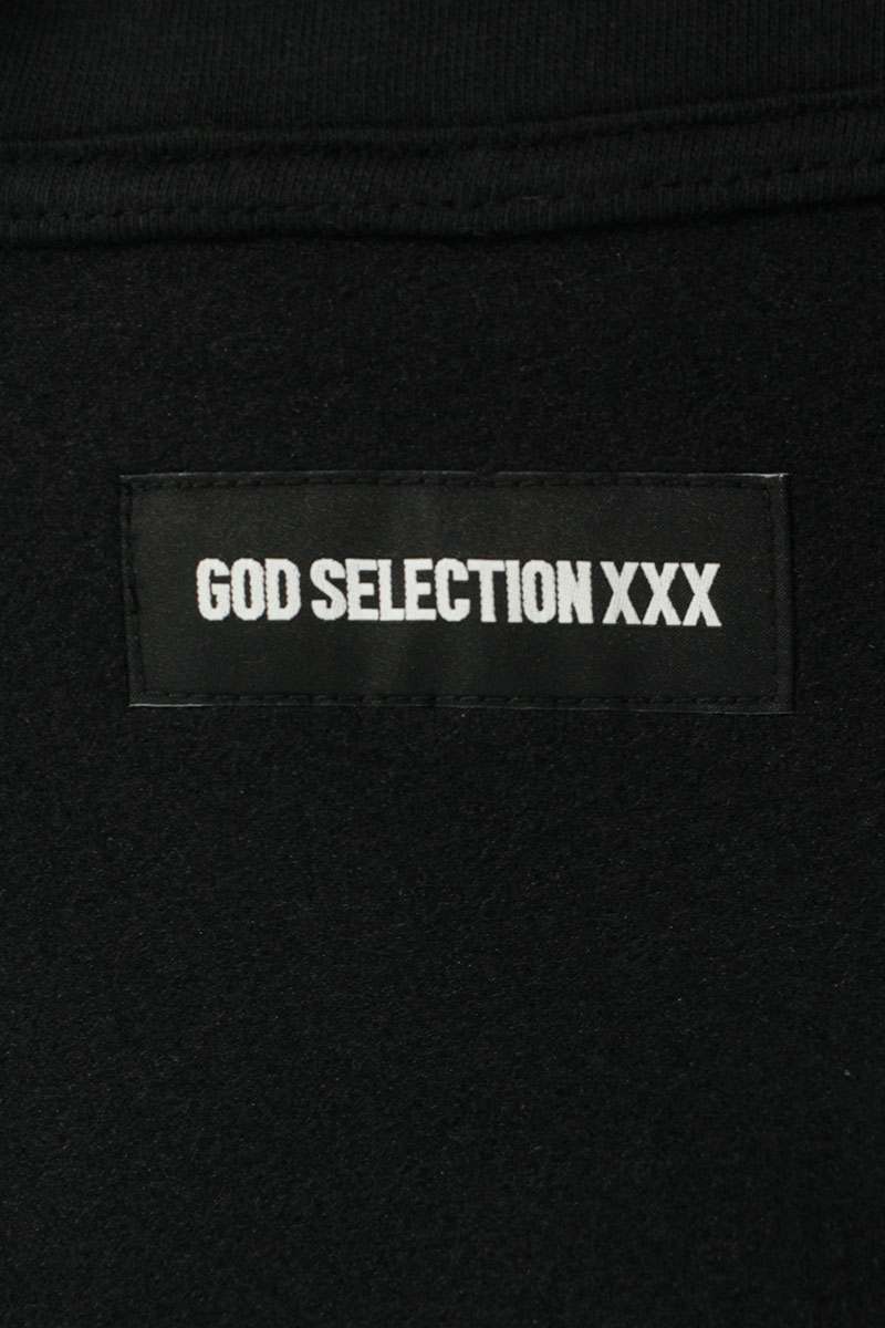 GOD SELECTION XXX Logo Embroidered Fleece Jacket Size XL