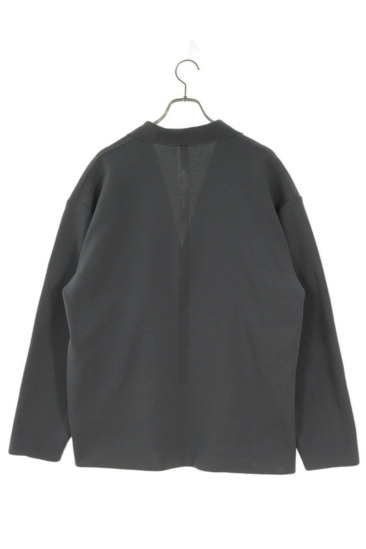 CFCL Gray Polyester Milano Rib Tailored Jacket Size XXL